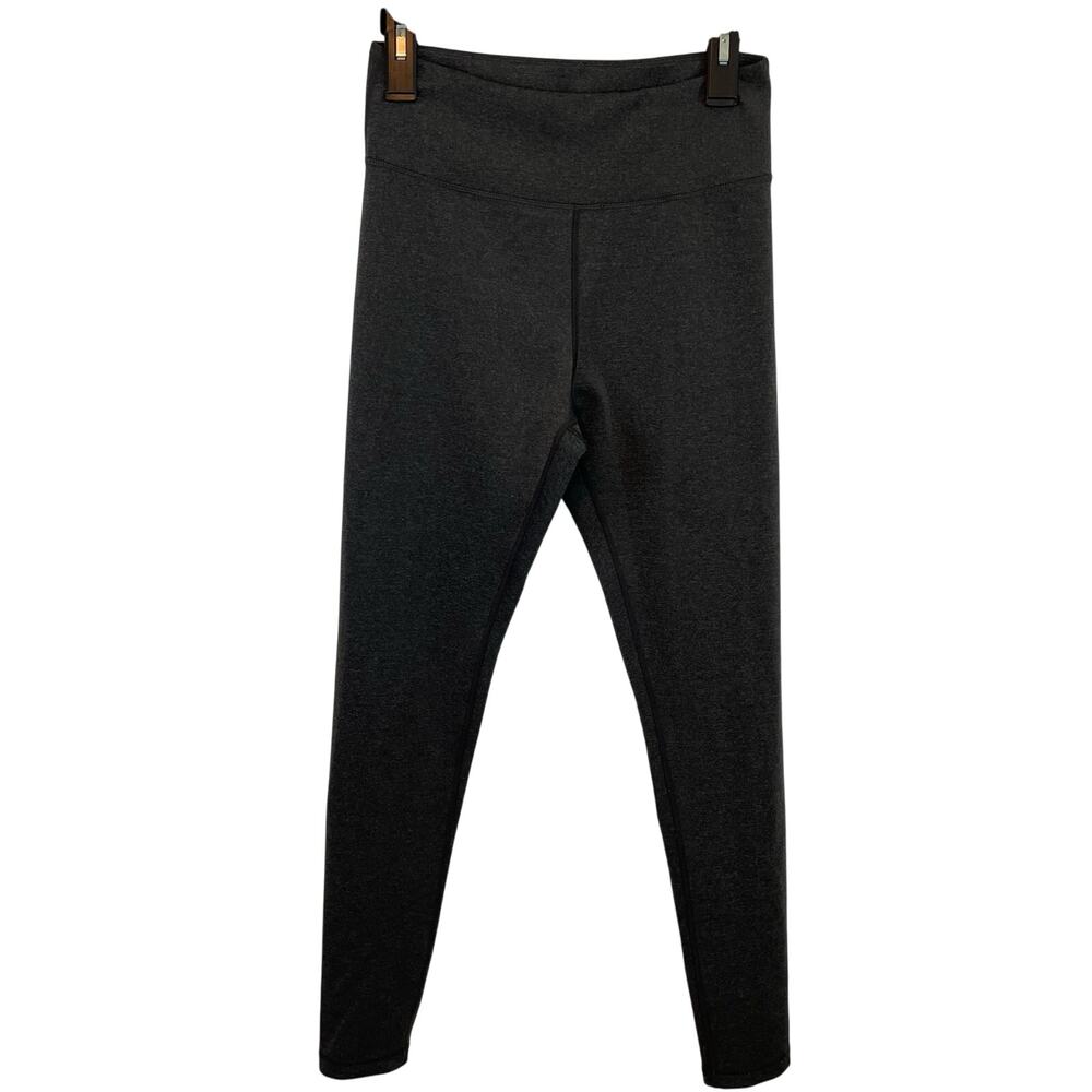 Ivy Park Grey Leggings M Full Length Activewear High Waisted Heather